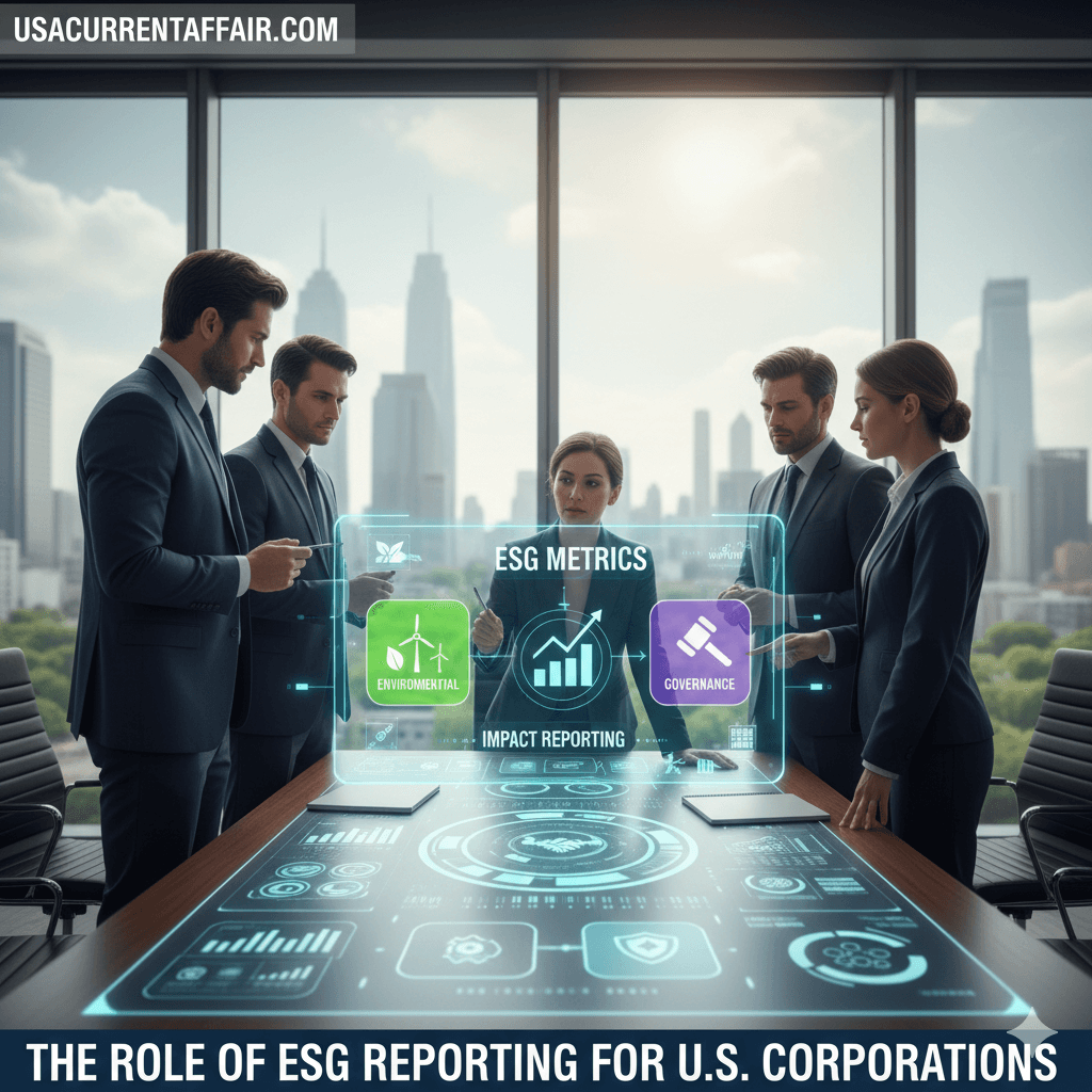The Role of ESG Reporting for U.S. Corporations