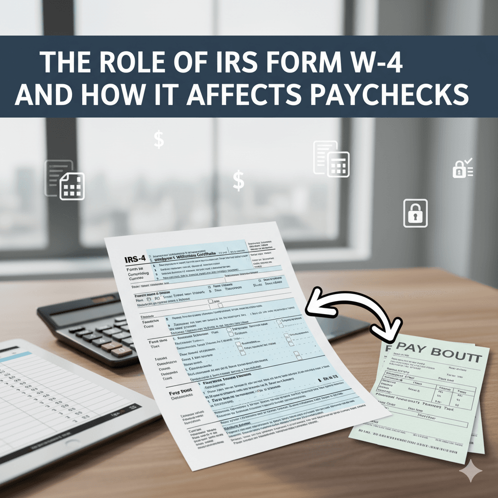 The Role of IRS Form W-4 and How It Impacts
