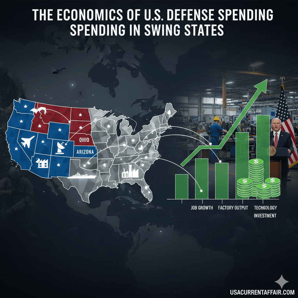 The Economics of U.S. Defense Spending in Swing States