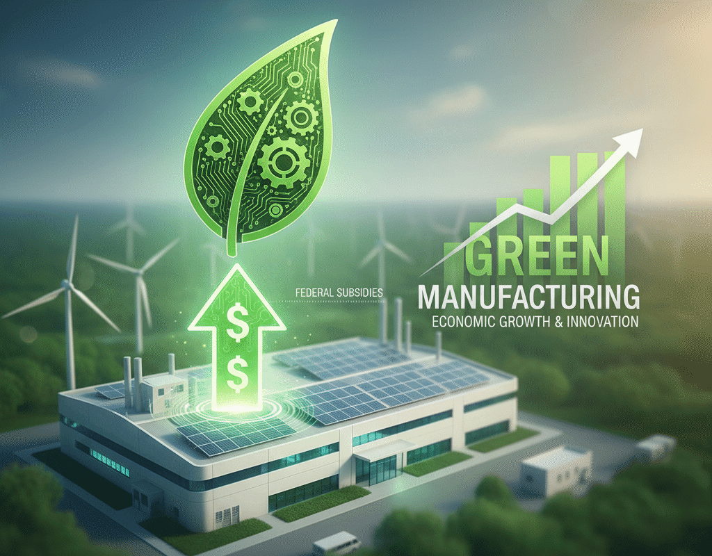 The Economics of Federal Subsidies for Green Manufacturing
