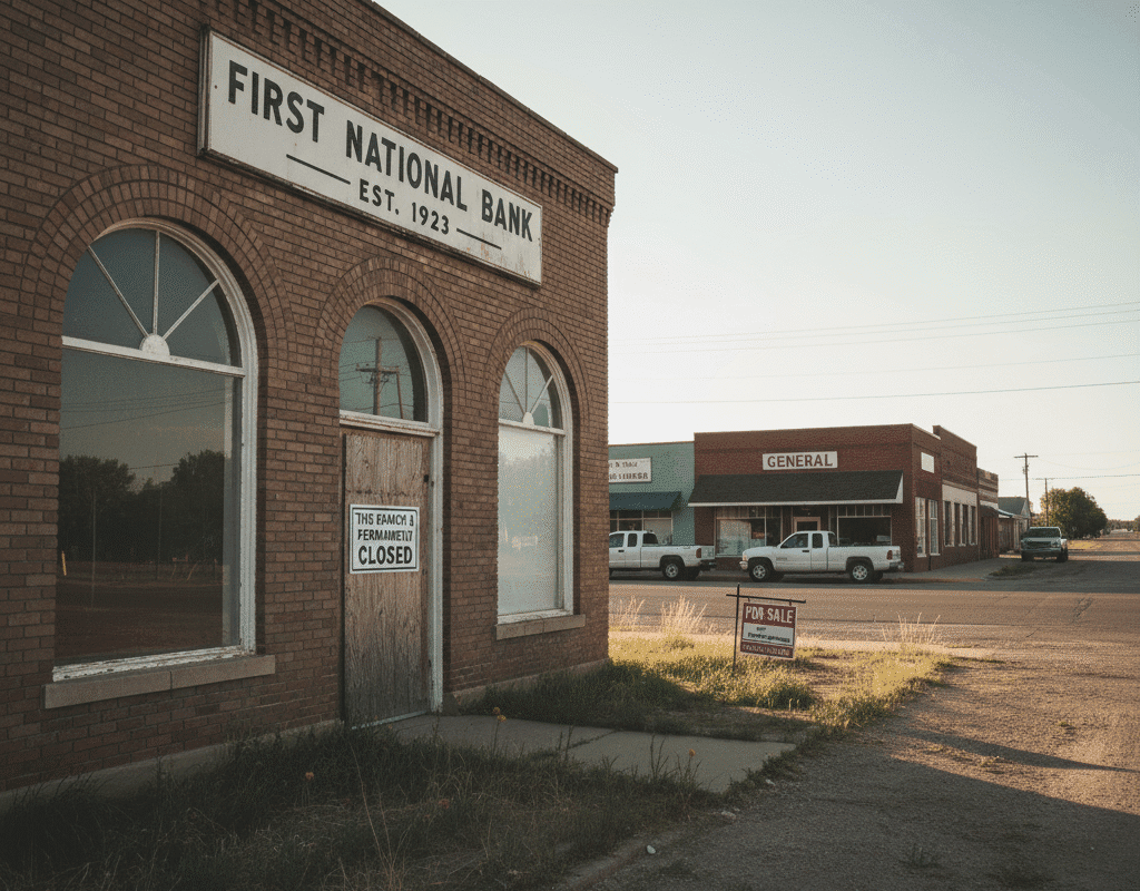 The Impact of Bank Branch Closures on Rural America: Economic Strain, Community Challenges, and the Future of Local Banking - 1 The Impact of Bank Branch Closures on Rural America