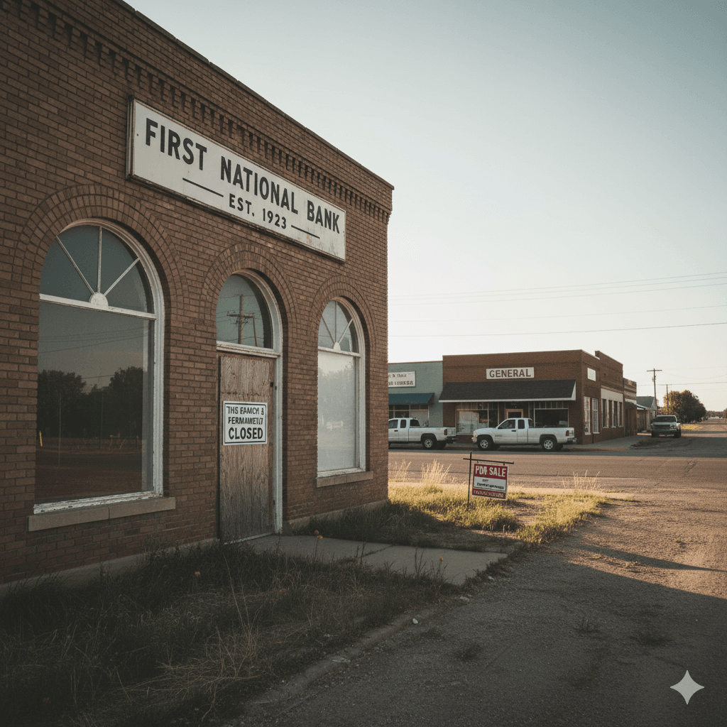 The Impact of Bank Branch Closures on Rural America
