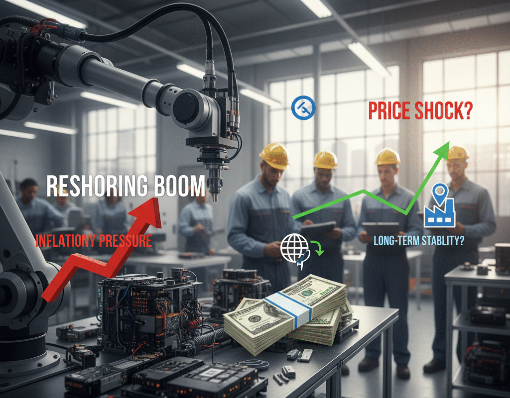 The Impact of Reshoring Manufacturing on Inflation