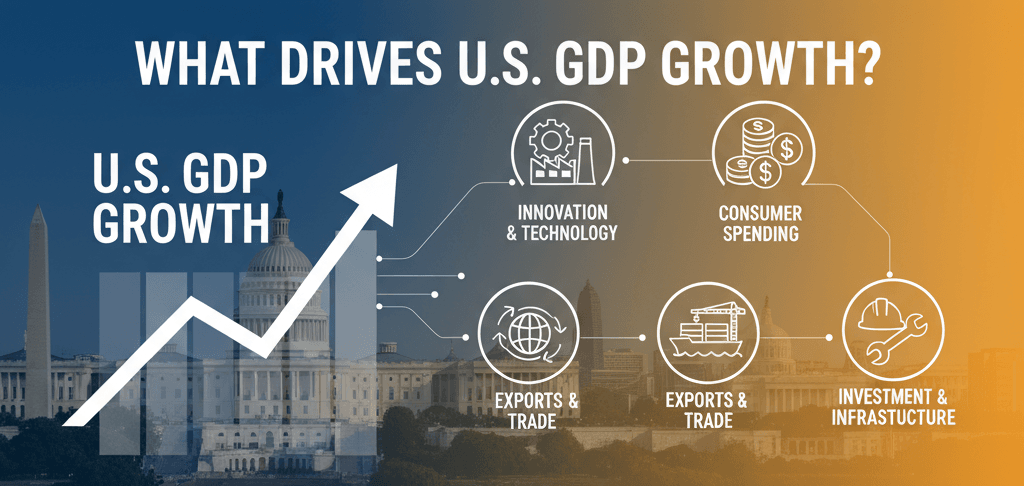 What Drives U.S. GDP Growth