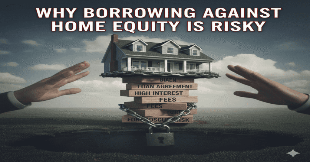 Why Borrowing Against Home Equity Can Be Risky