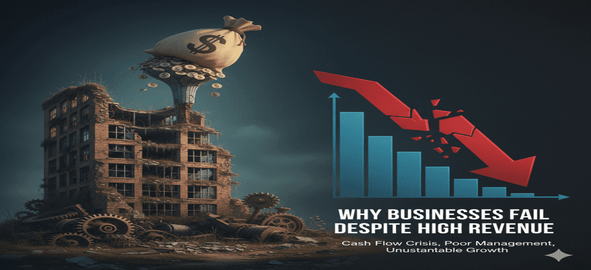Why Businesses Fail Despite High Revenue: Key Reasons and Survival Strategies - 1 Why Businesses Fail Despite High Revenue