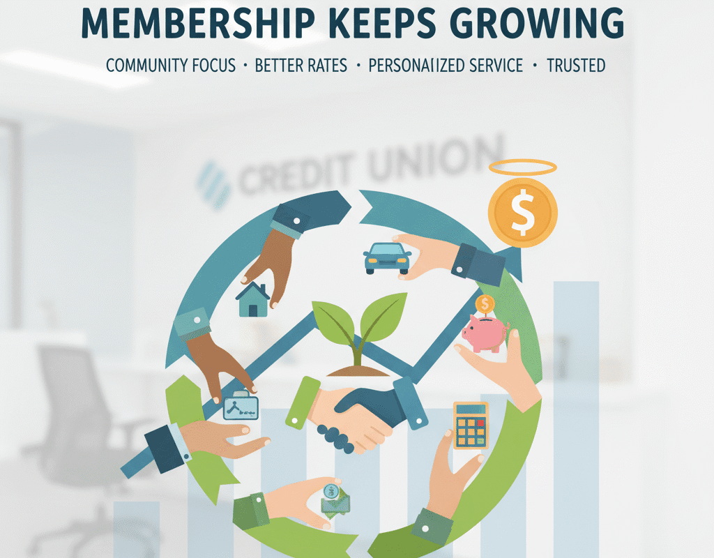 Why Credit Union Membership Keeps Growing