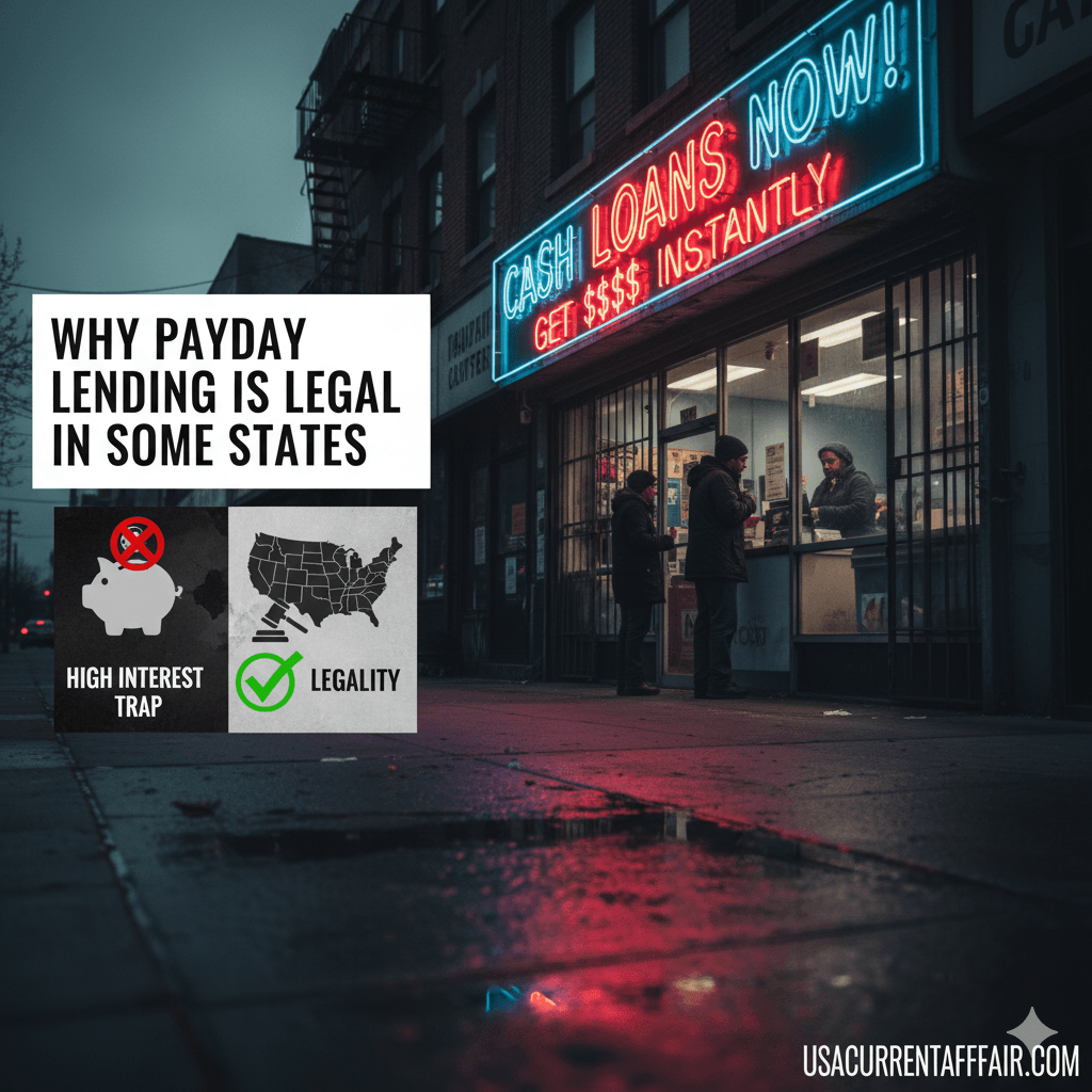 - Why Payday Lending Is Legal in Some States
