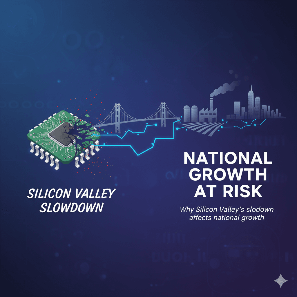 Why Silicon Valley’s Slowdown Is Impacting National Economic
