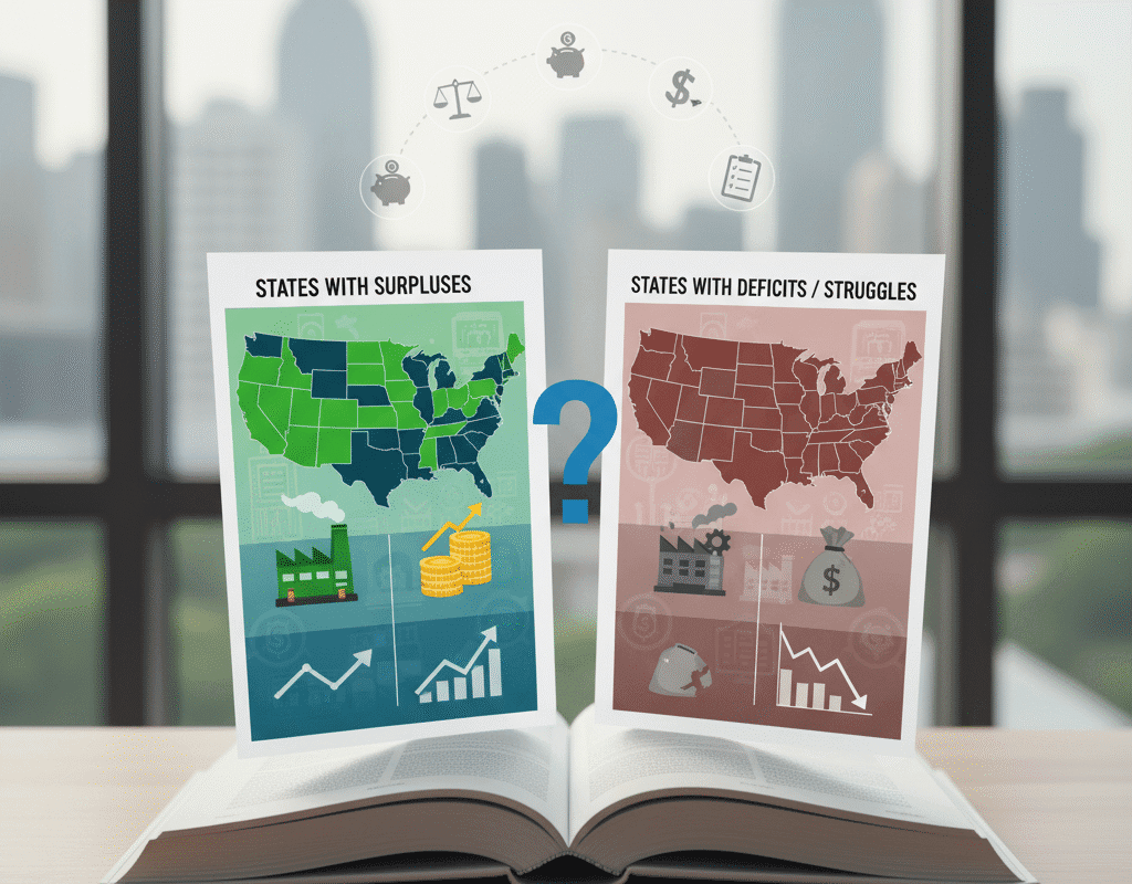 Why Some States Have Tax Surpluses