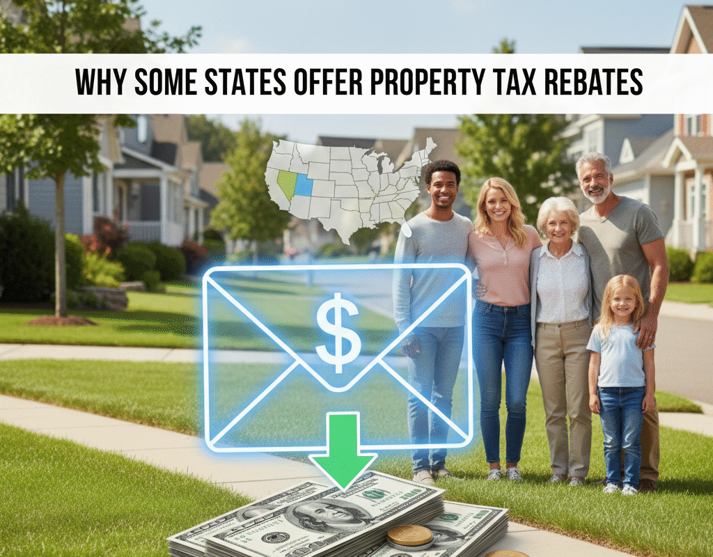 Why Some States Offer Property Tax Rebates
