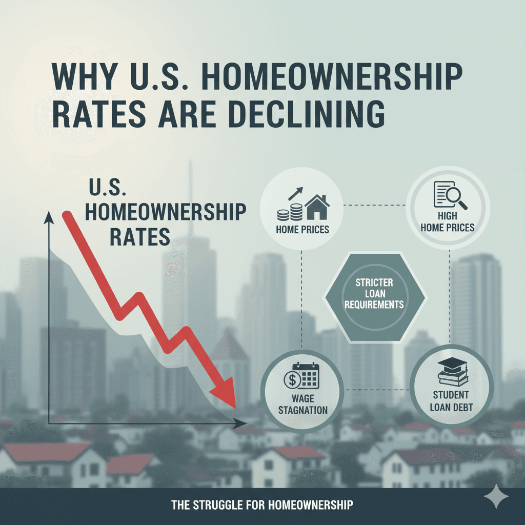Why U.S. Homeownership Rates Are Declining