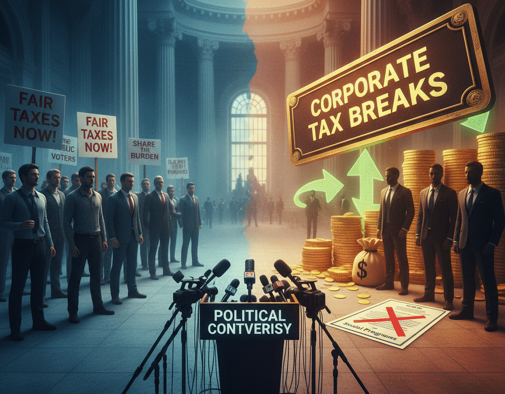 Why U.S. Tax Breaks for Corporations Spark Political Controversy
