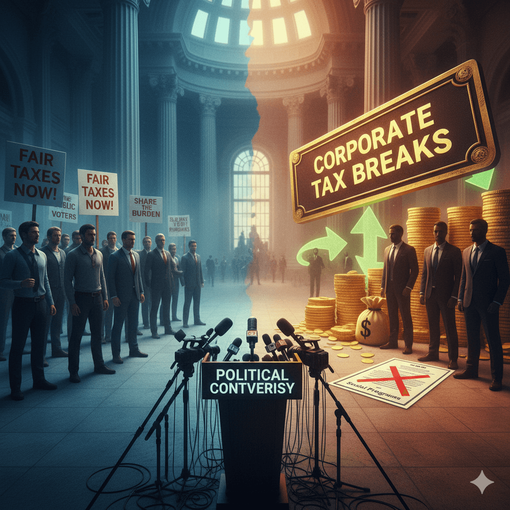 Why U.S. Tax Breaks for Corporations Spark Political Controversy