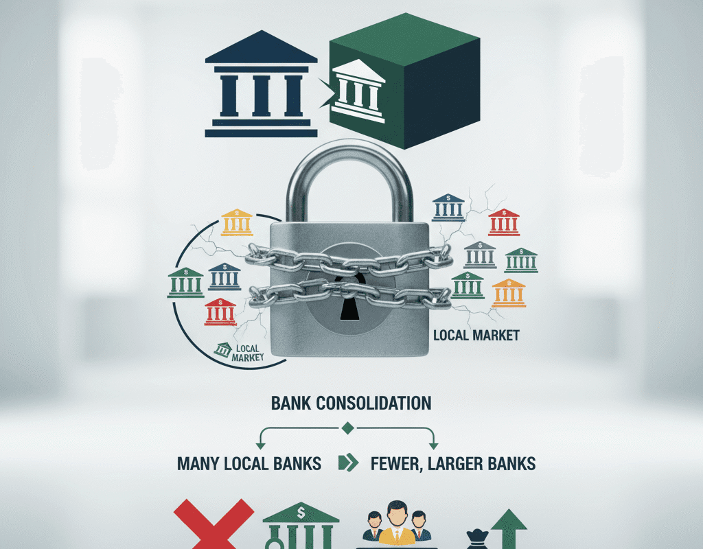 Why Bank Consolidation Threatens Local Competition: A Deep Dive into America’s Changing Financial Landscape - 1 Why Bank Consolidation Threatens Local Competition
