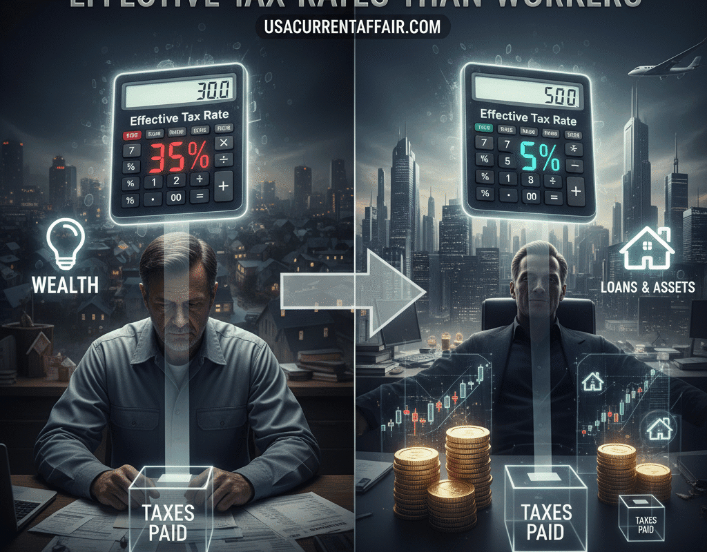 Why Billionaires Pay Lower Effective Tax Rates