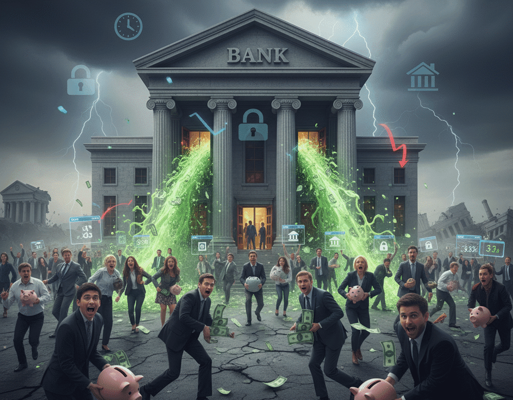 Why Deposit Flight Happens During Bank Crises