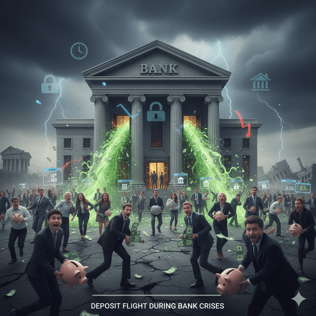Why Deposit Flight Happens During Bank Crises