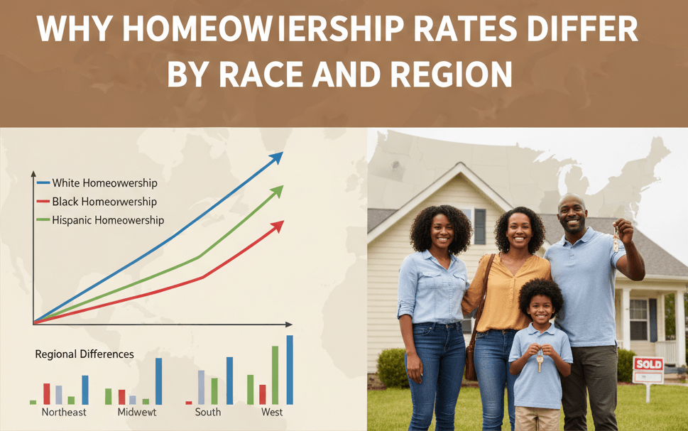 Why Homeownership Rates Differ by Race and Region