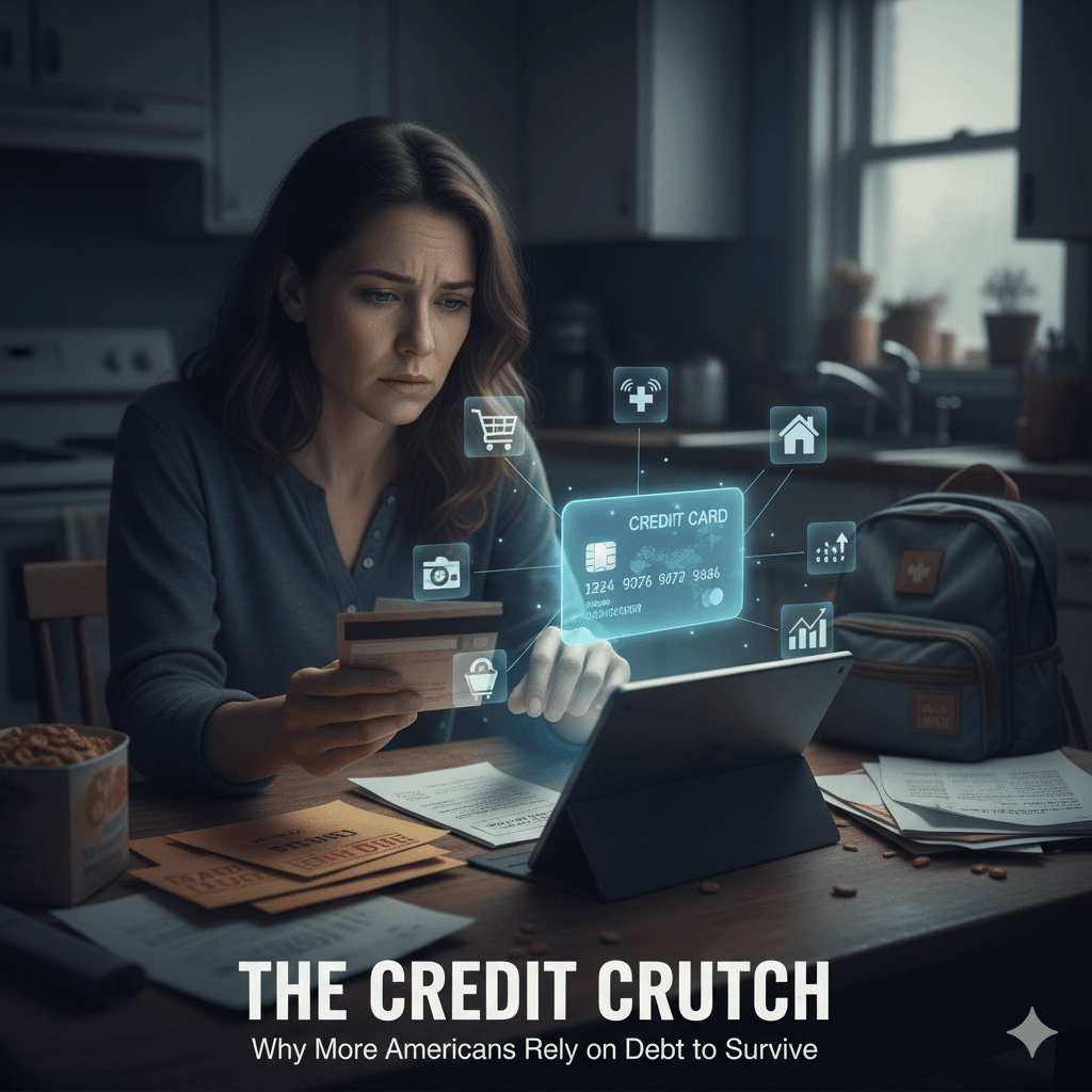Why More Americans Are Relying on Credit to Survive