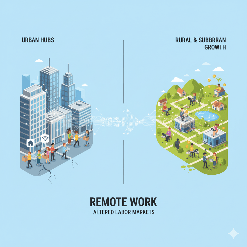 Why Remote Work is Reshaping Regional Labor Markets