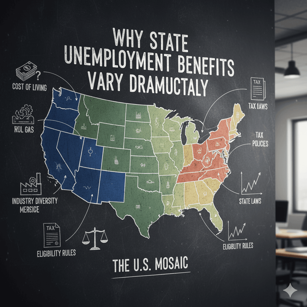 Why State Unemployment Benefits Differ So Widely